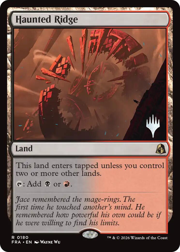 Haunted Ridge [Reality Fracture Promos] | Exor Games Summserside