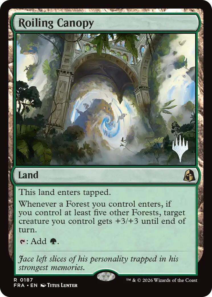Roiling Canopy [Reality Fracture Promos] | Exor Games Summserside