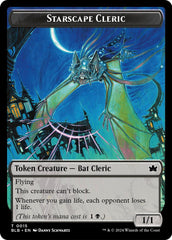 Starscape Cleric // Treasure Double-Sided Token [Secrets of Strixhaven Tokens] | Exor Games Summserside
