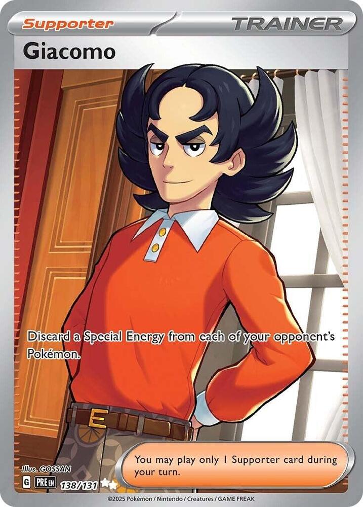Giacomo (138/131) [Scarlet & Violet: Prismatic Evolutions] | Exor Games Summserside