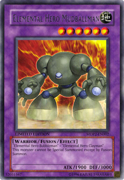 Elemental Hero Mudballman [MDP2-EN002] Rare | Exor Games Summserside