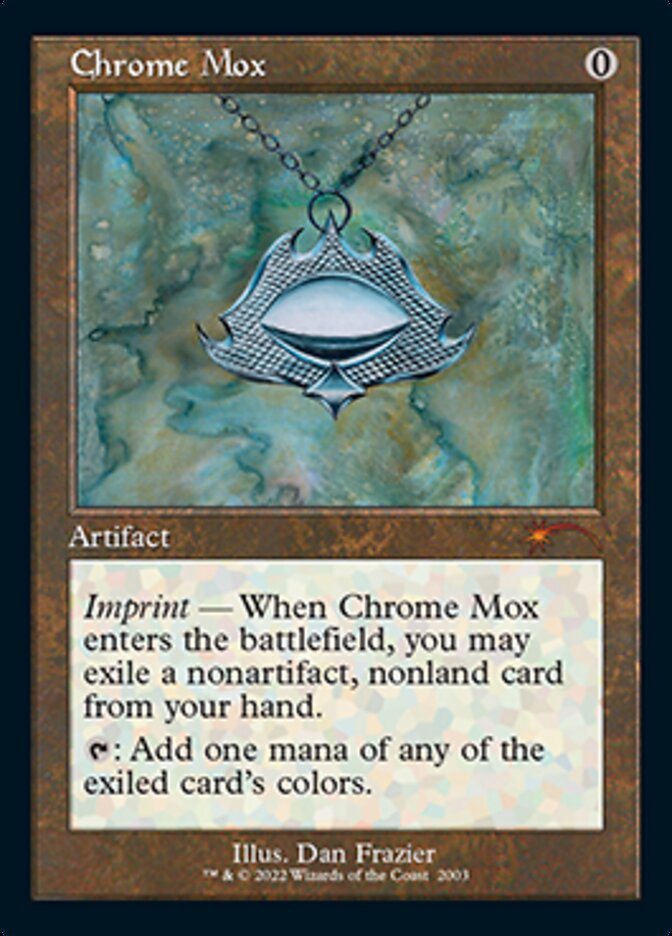 Chrome Mox (Retro) [Secret Lair Countdown Kit] | Exor Games Summserside