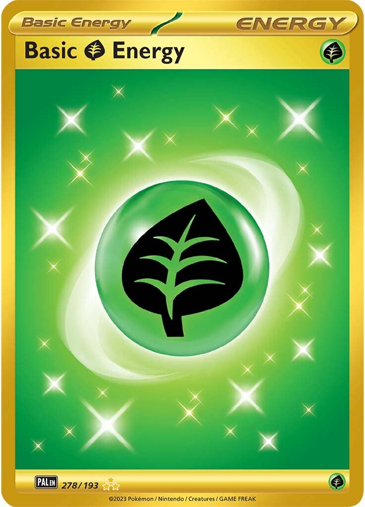 Basic Grass Energy (278/193) [Scarlet & Violet: Paldea Evolved] | Exor Games Summserside