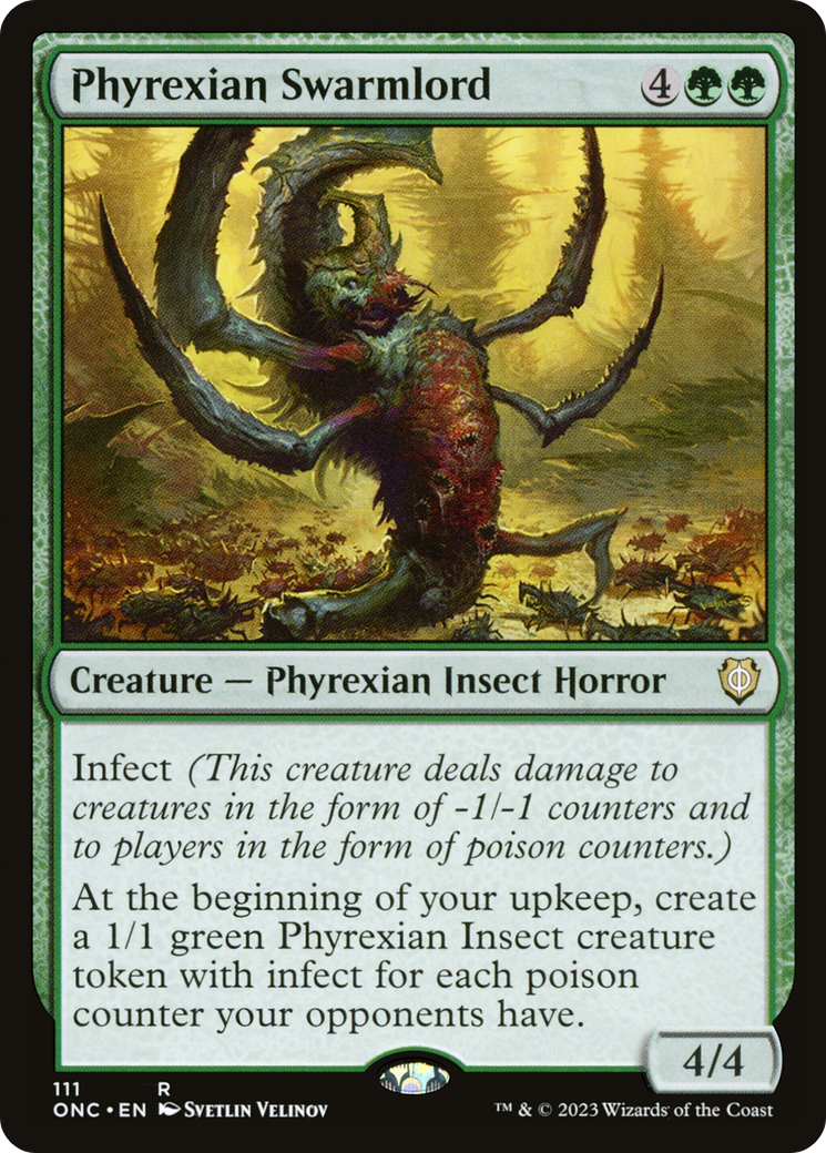 Phyrexian Swarmlord [Phyrexia: All Will Be One Commander] | Exor Games Summserside