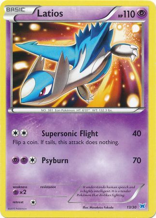 Latios (13/30) [XY: Trainer Kit 2 - Latios] | Exor Games Summserside