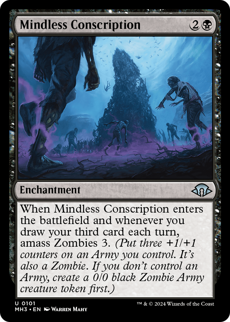 Mindless Conscription [Modern Horizons 3] | Exor Games Summserside