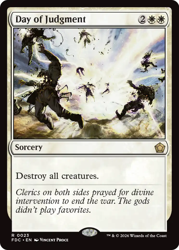 Day of Judgment [Foundations Commander] | Exor Games Summserside