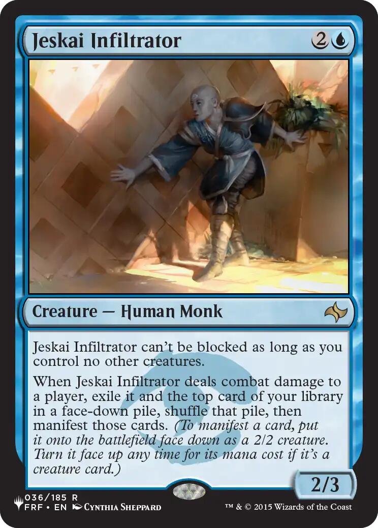 Jeskai Infiltrator [The List] | Exor Games Summserside
