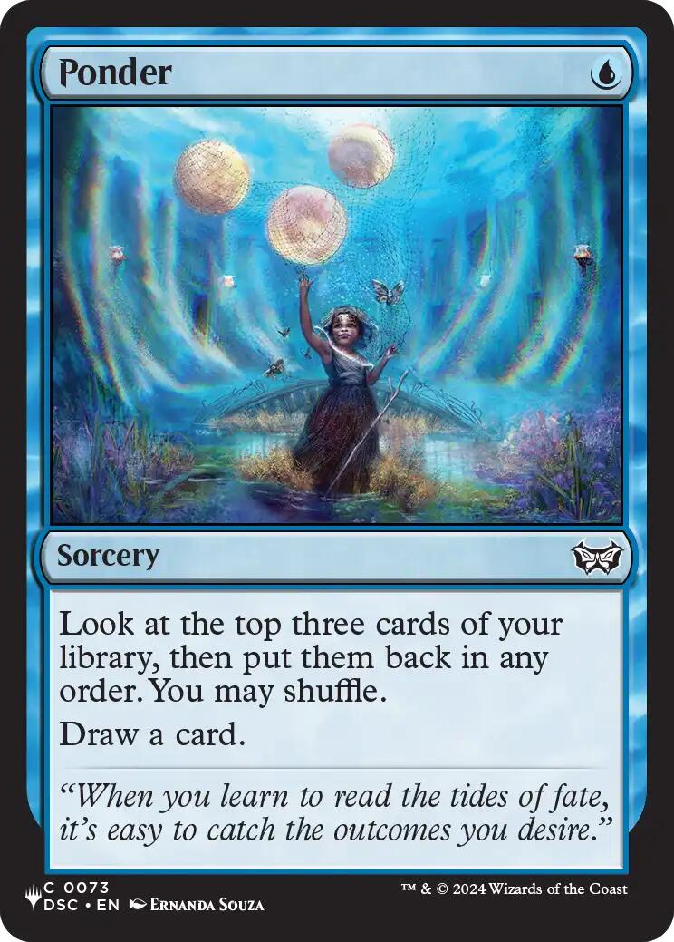 Ponder (DSC) [The List] | Exor Games Summserside