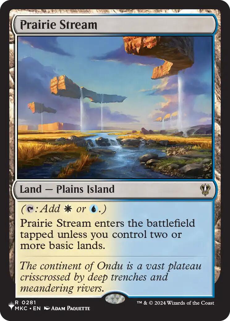 Prairie Stream [The List] | Exor Games Summserside