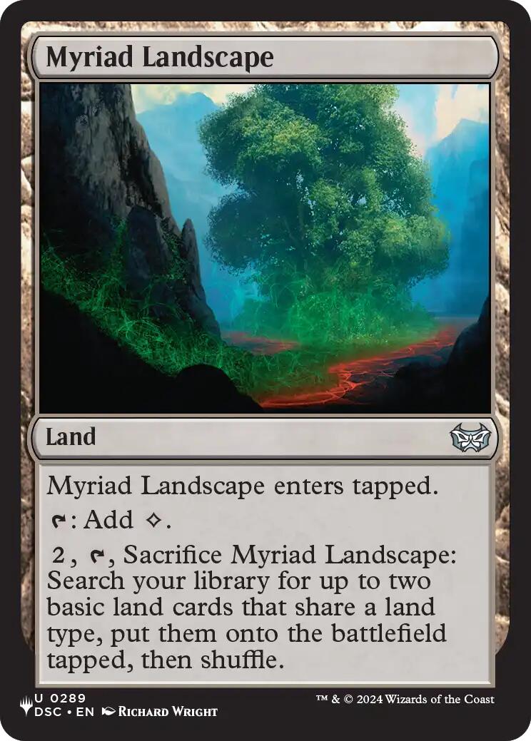 Myriad Landscape (DSC) [The List] | Exor Games Summserside