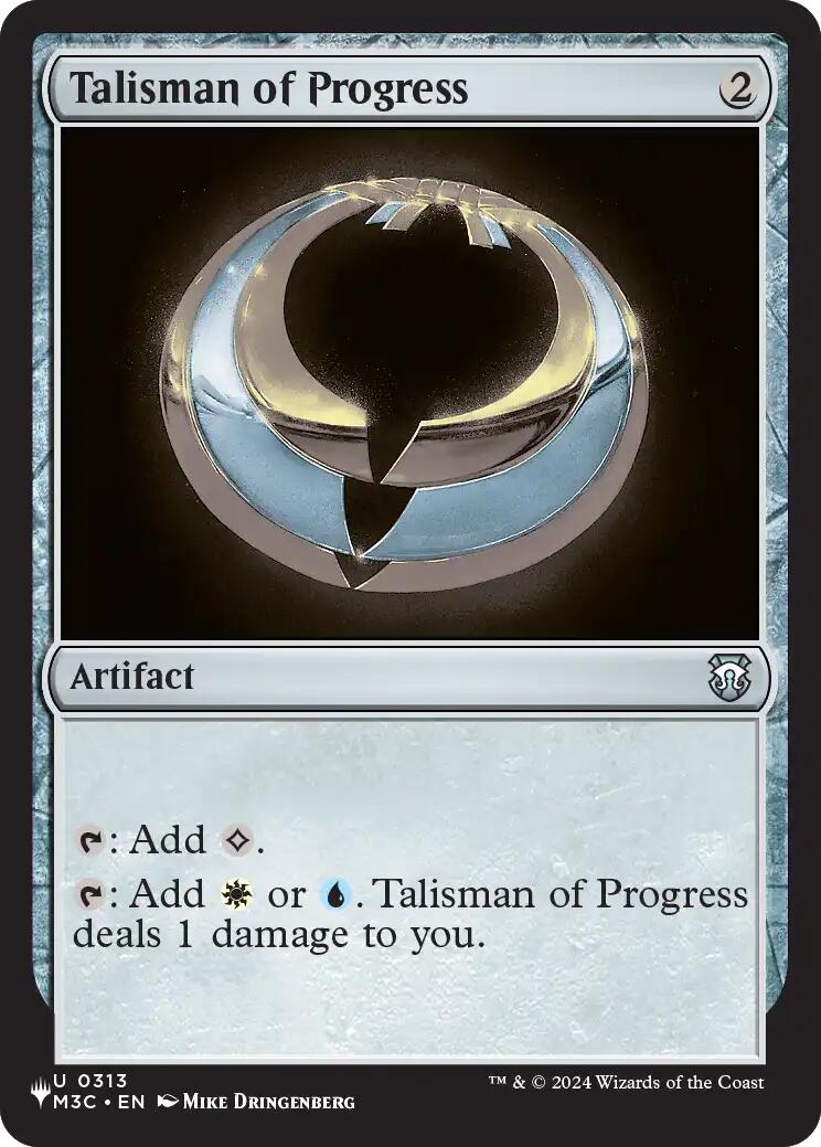 Talisman of Progress [The List] | Exor Games Summserside