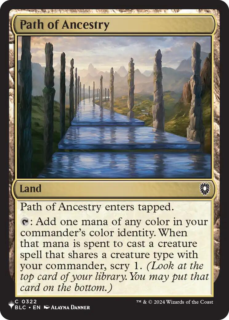 Path of Ancestry (BLC) [The List] | Exor Games Summserside