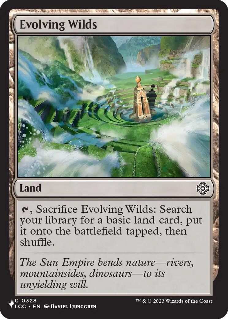 Evolving Wilds (LCC) [The List] | Exor Games Summserside