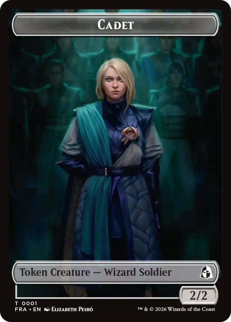 Cadet // Map Double-Sided Token [Reality Fracture Commander Tokens] | Exor Games Summserside