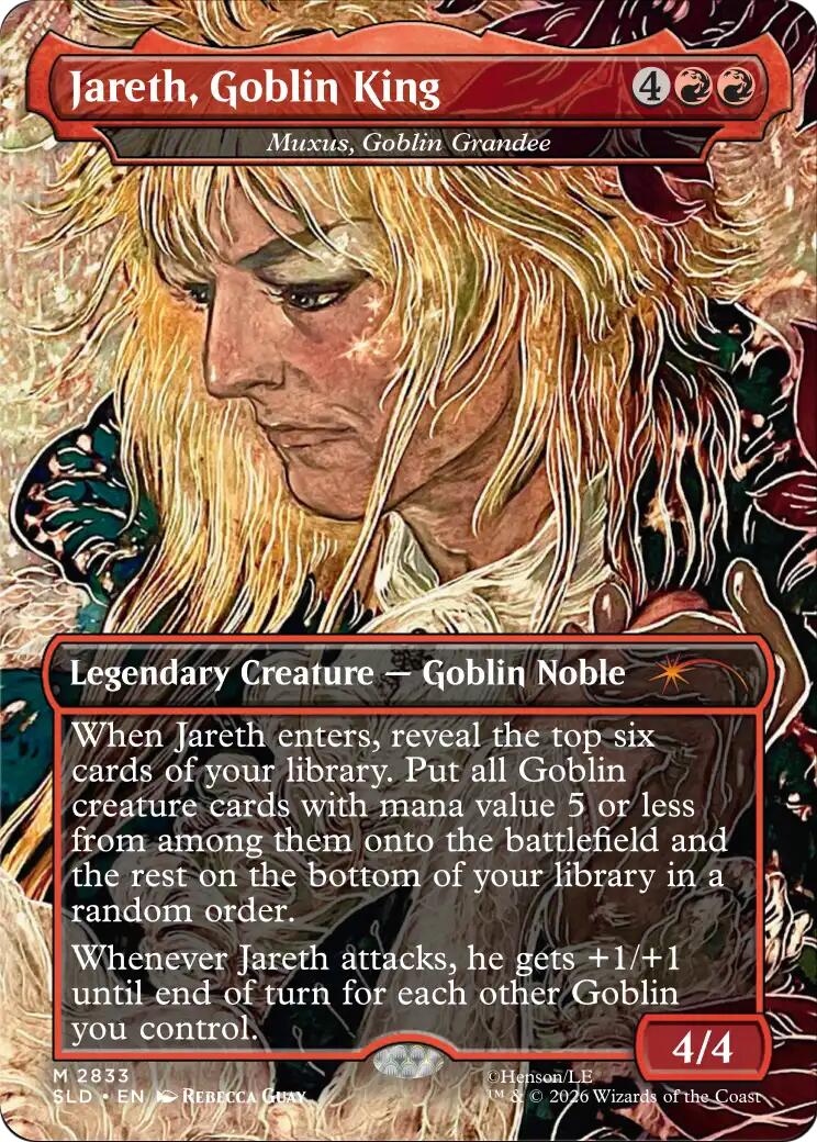Jareth, Goblin King - Muxus, Goblin Grandee [Secret Lair Drop Series] | Exor Games Summserside