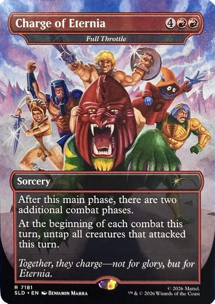 Charge of Eternia - Full Throttle [Secret Lair Drop Series] | Exor Games Summserside
