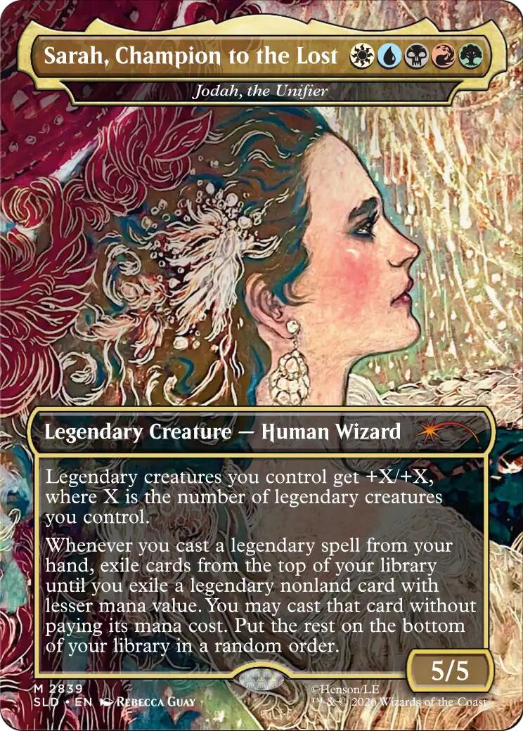 Sarah, Champion to the Lost - Jodah, the Unifier [Secret Lair Drop Series] | Exor Games Summserside