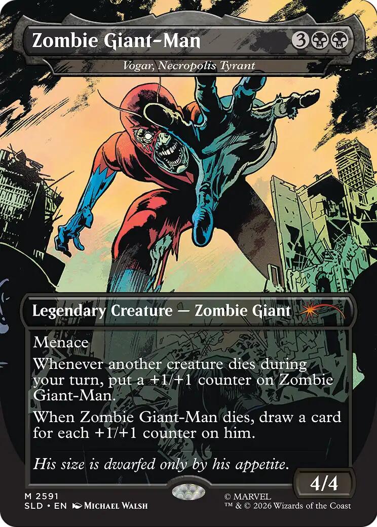 Zombie Giant-Man - Vogar, Necropolis Tyrant [Secret Lair Drop Series] | Exor Games Summserside