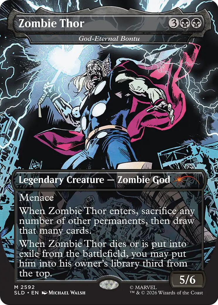 Zombie Thor - God-Eternal Bontu [Secret Lair Drop Series] | Exor Games Summserside