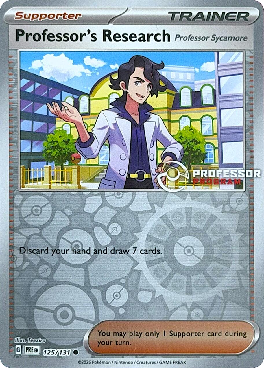 Professor's Research [Professor Sycamore] - 125/131 [Professor Program Promos] | Exor Games Summserside