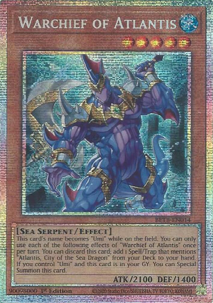 Warchief of Atlantis (Starlight Rare) [BETB-EN014] Starlight Rare | Exor Games Summserside