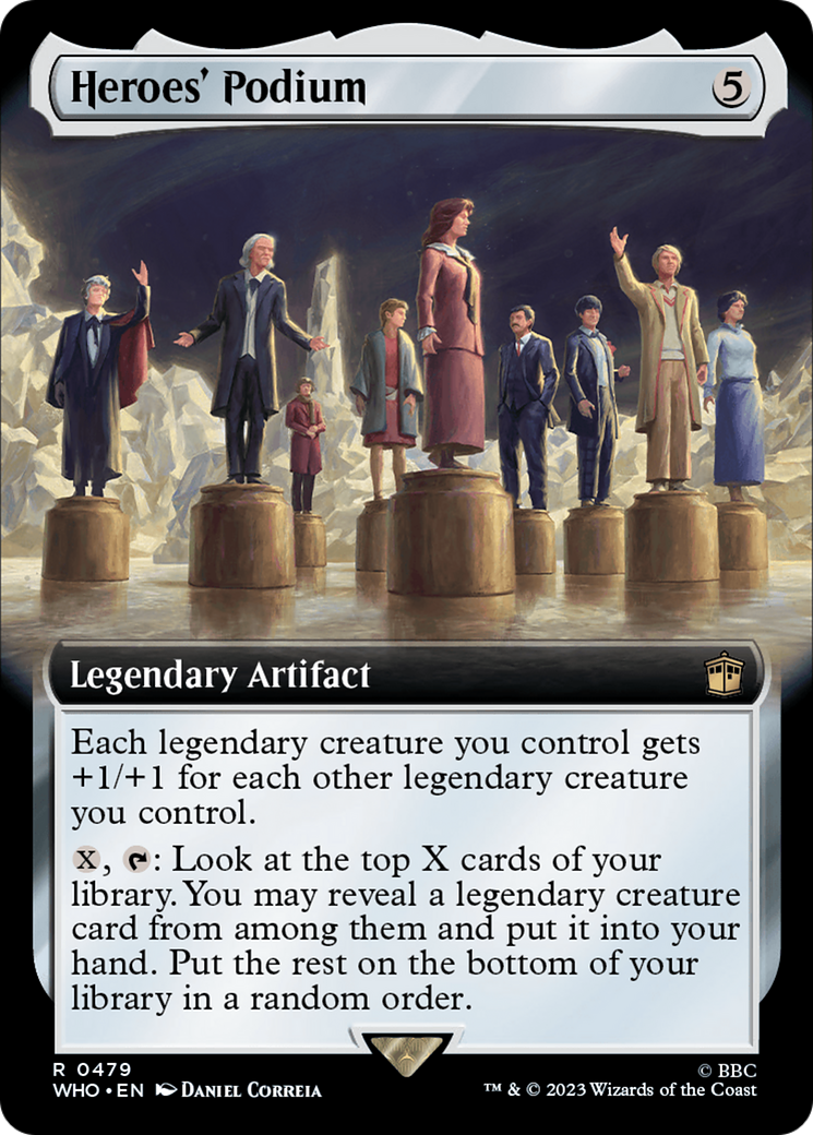 Heroes' Podium (Extended Art) [Doctor Who] | Exor Games Summserside