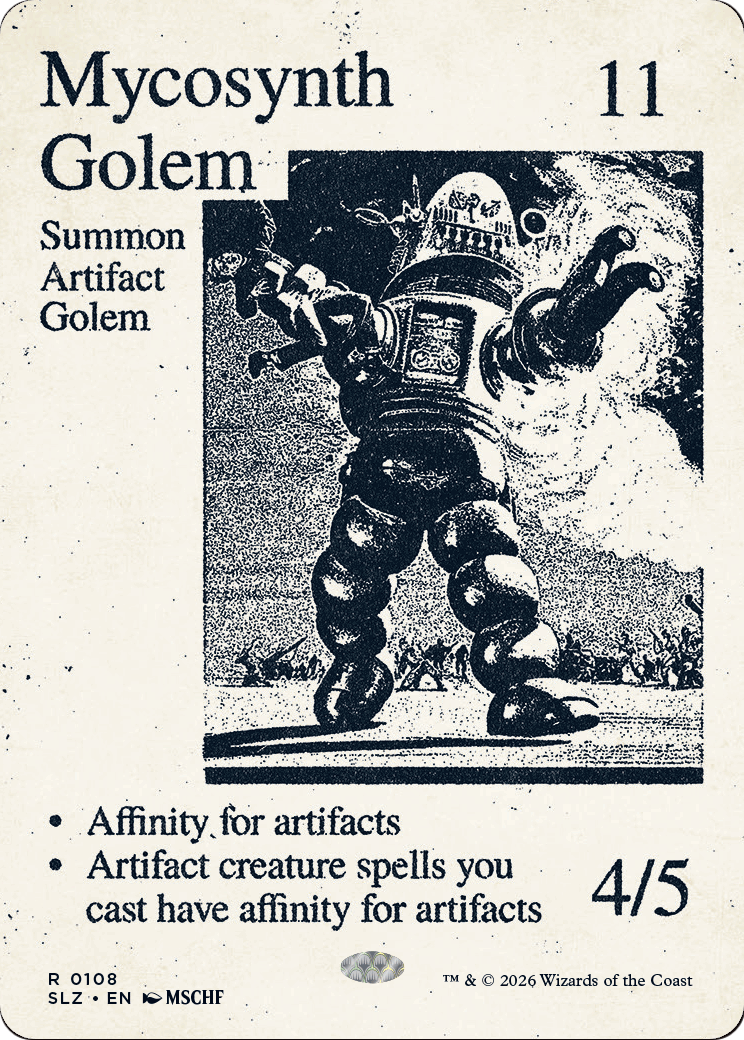 Mycosynth Golem (0108) [Secret Lair x MSCHF: The Zeta Set] | Exor Games Summserside