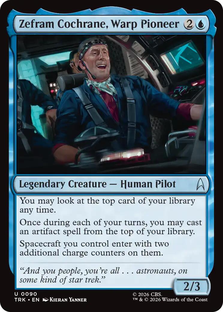 Zephram Cochrane, Warp Pioneer [Star Trek] | Exor Games Summserside