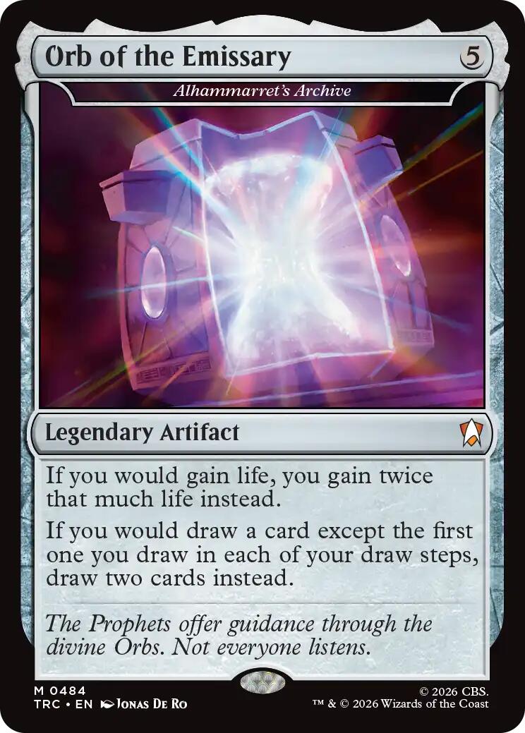 Orb of the Emissary - Alhammarret's Archive (Surge Foil) [Star Trek Commander] | Exor Games Summserside