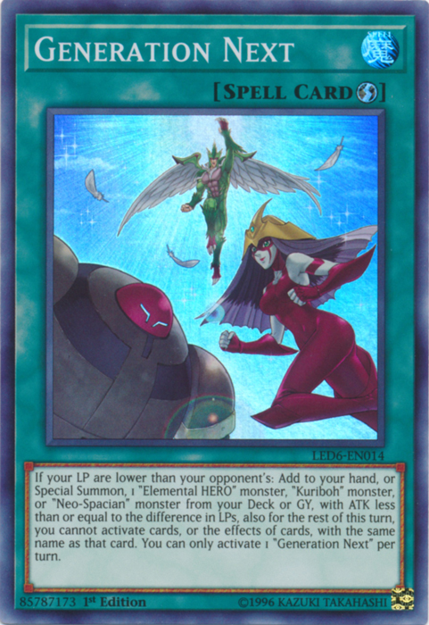 Generation Next [LED6-EN014] Super Rare | Exor Games Summserside