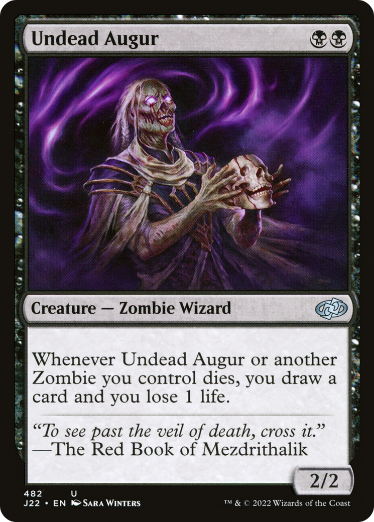 Undead Augur [Jumpstart 2022] | Exor Games Summserside