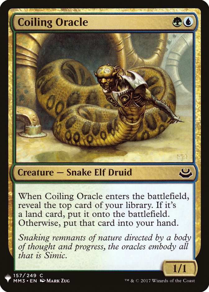 Coiling Oracle [Mystery Booster] | Exor Games Summserside