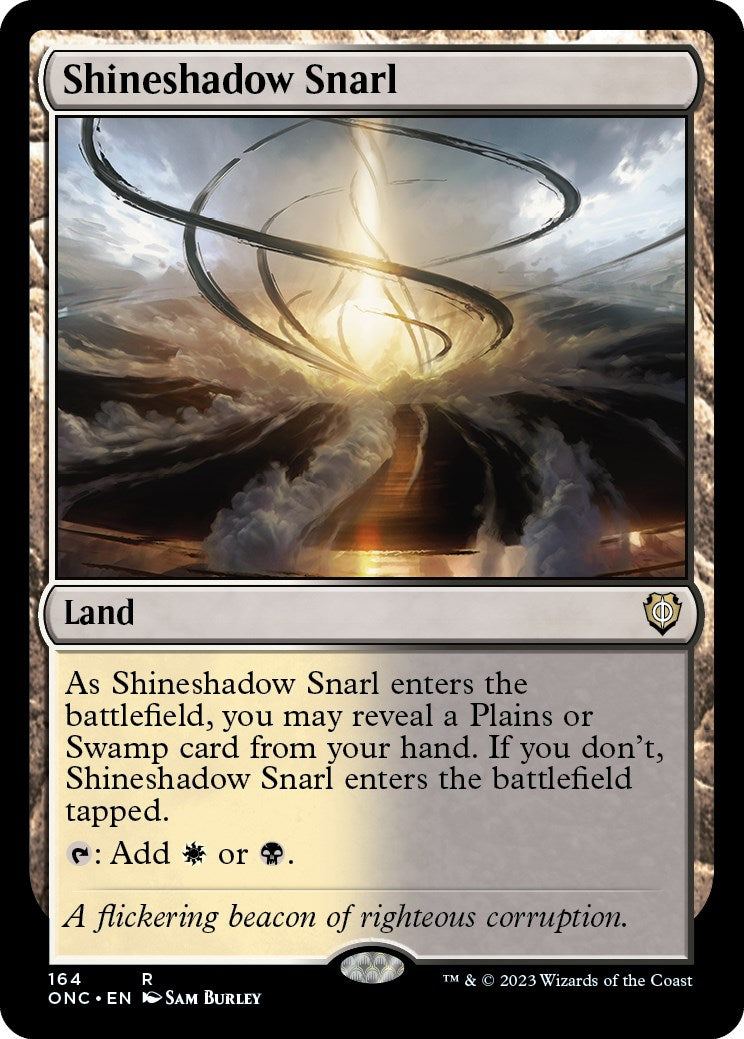 Shineshadow Snarl [Phyrexia: All Will Be One Commander] | Exor Games Summserside
