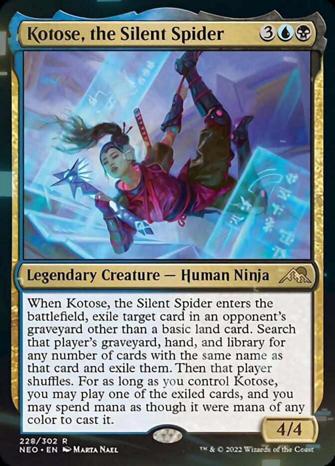 Kotose, the Silent Spider [Kamigawa: Neon Dynasty] | Exor Games Summserside