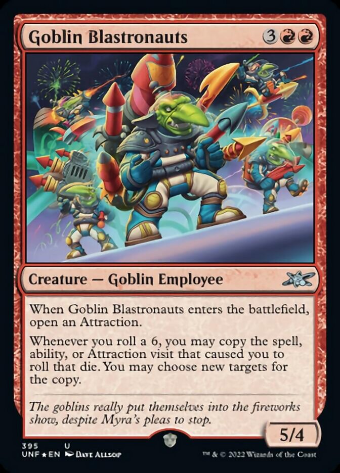 Goblin Blastronauts (Galaxy Foil) [Unfinity] | Exor Games Summserside