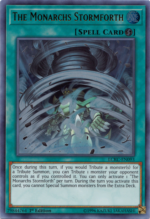 The Monarchs Stormforth [LCKC-EN093] Ultra Rare | Exor Games Summserside