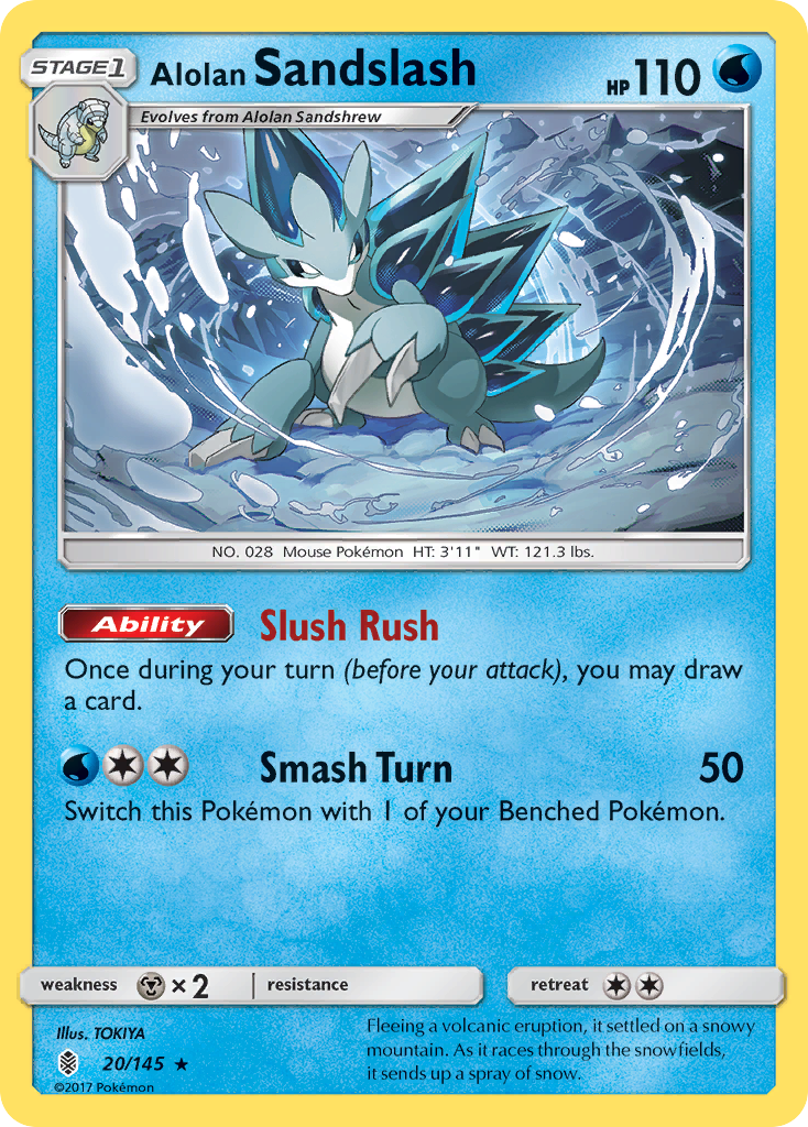 Alolan Sandslash (20/145) [Sun & Moon: Guardians Rising] | Exor Games Summserside