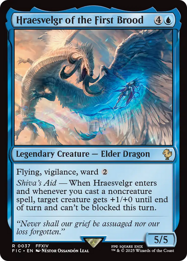 Hraesvelgr of the First Brood [FINAL FANTASY Commander] | Exor Games Summserside