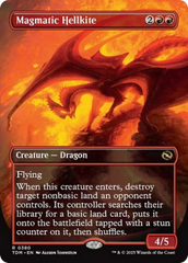 Magmatic Hellkite (Borderless) [Tarkir: Dragonstorm] | Exor Games Summserside