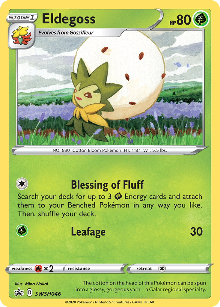 Eldegoss (SWSH046) [Sword & Shield: Black Star Promos] | Exor Games Summserside