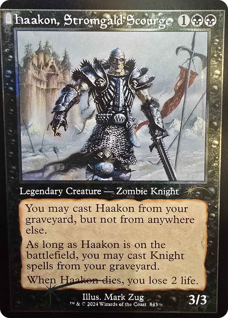 Haakon, Stromgald Scourge (Retro Frame) [Secret Lair Drop Series] | Exor Games Summserside