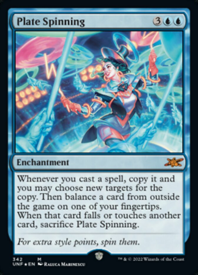 Plate Spinning (Galaxy Foil) [Unfinity] | Exor Games Summserside