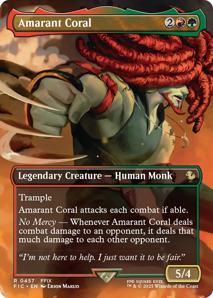 Amarant Coral (Borderless) [FINAL FANTASY Commander] | Exor Games Summserside