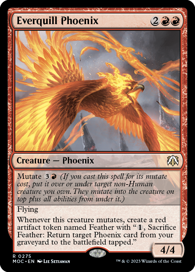 Everquill Phoenix [March of the Machine Commander] | Exor Games Summserside