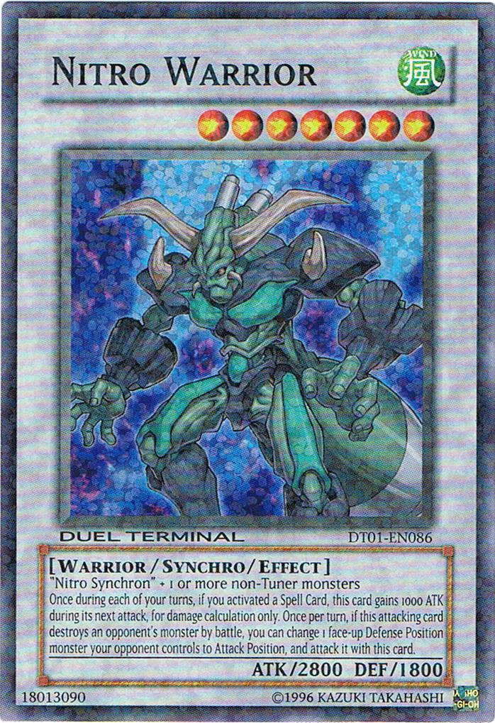 Nitro Warrior [DT01-EN086] Super Rare | Exor Games Summserside