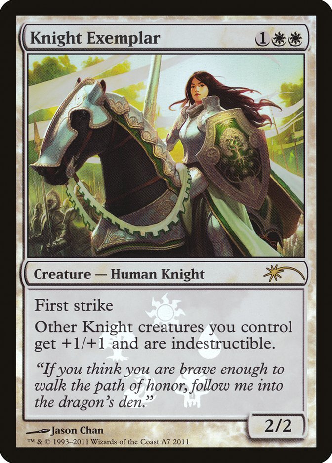 Knight Exemplar [Resale Promos] | Exor Games Summserside