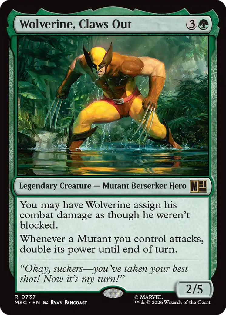 Wolverine, Claws Out [Marvel Super Heroes Commander] | Exor Games Summserside