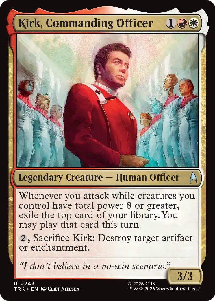 Kirk, Commanding Officer [Star Trek] | Exor Games Summserside