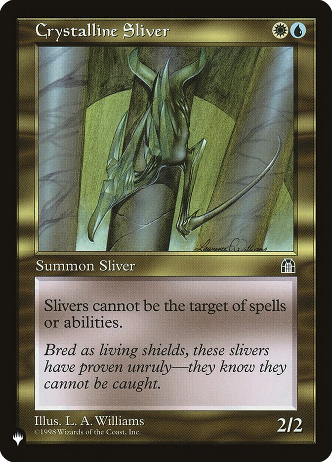 Crystalline Sliver [The List] | Exor Games Summserside